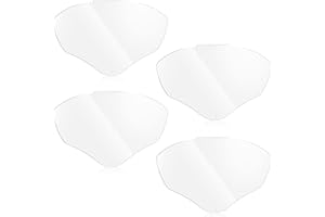 Feekoon Face Shield Replacement Lens Compatible with S8555, Compatible with Honeywell/Uvex S8500/S8510 Face Shield, Protective Safety Visor Replacement, with Clear Polycarbonate, Anti-Fog(4 Pack)