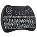 Neoteck 2.4G Backlit Raspberry PI Keyboard Android TV Keyboard Touchpad Keyboard with Mouse Right and Left Button for PC Google Android Smart TV Media Mini TV PC Stick HTPC IPTV Laptop Raspberry PS3