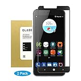 ZMAX PRO Z981 Tempered Glass Screen Protector, Hartser [2Pack] 9H Hardness, Bubble Free [Ultra-Clear] [Scratch Proof] [Case Friendly] for ZTE ZMAX PRO Z981