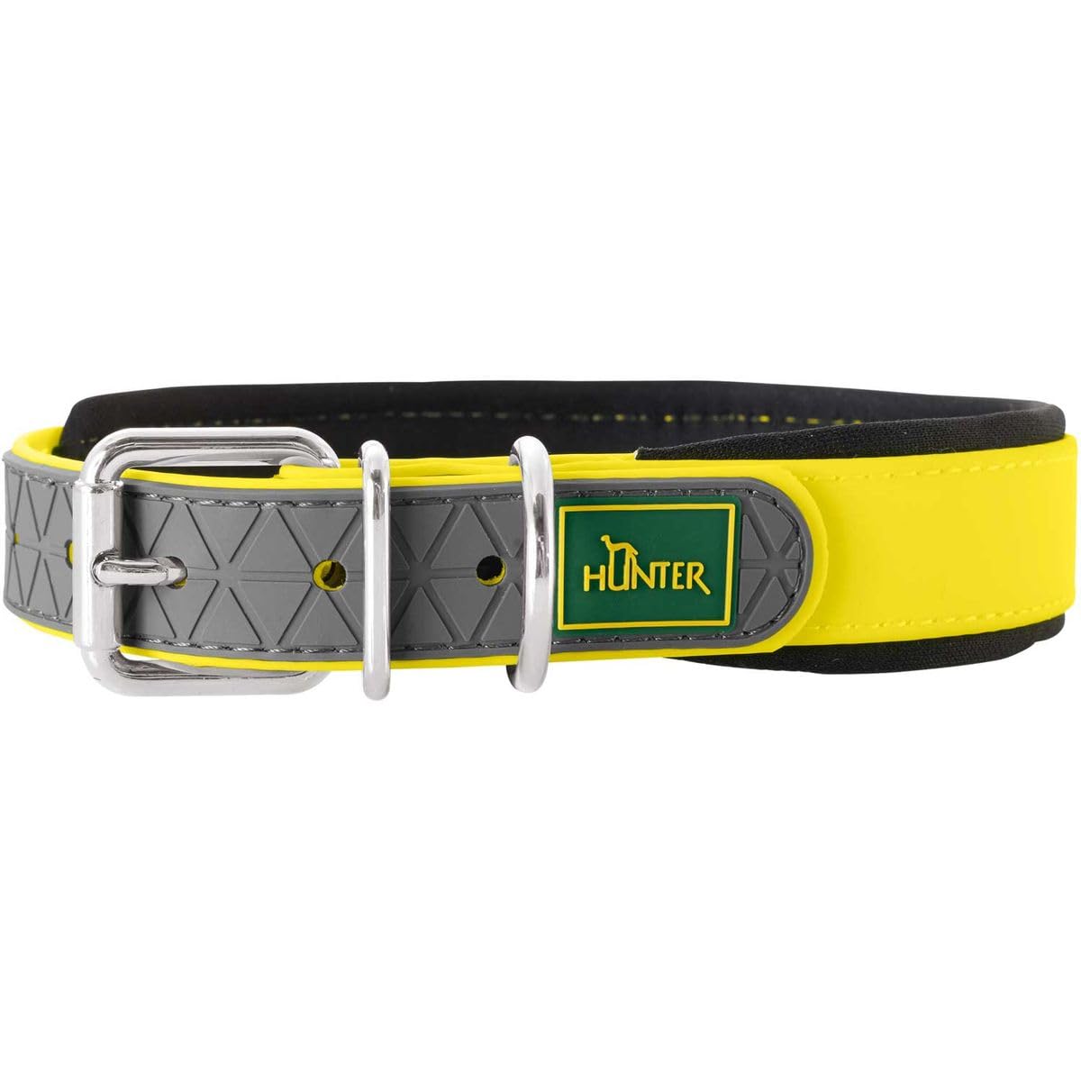 HUNTER Convenience Comfort Collar with Soft Neoprene, 65 cm, Neon Yellow