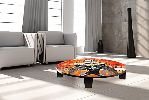 TAF DECOR "Rebirth" Art Coffee Table, 44" x 44" x 7.5"