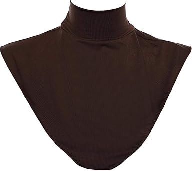 Femme Musulman Hijab Extensions Faux Col Detachable Col Couleur Unie Demi Chemise Confortable Modal Faux Col Pour Automne Hiver Amazon Fr Vetements Et Accessoires