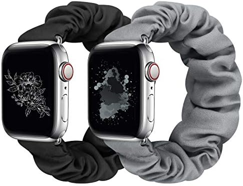 Huishang 2 PCS Scrunchie Apple Watch 