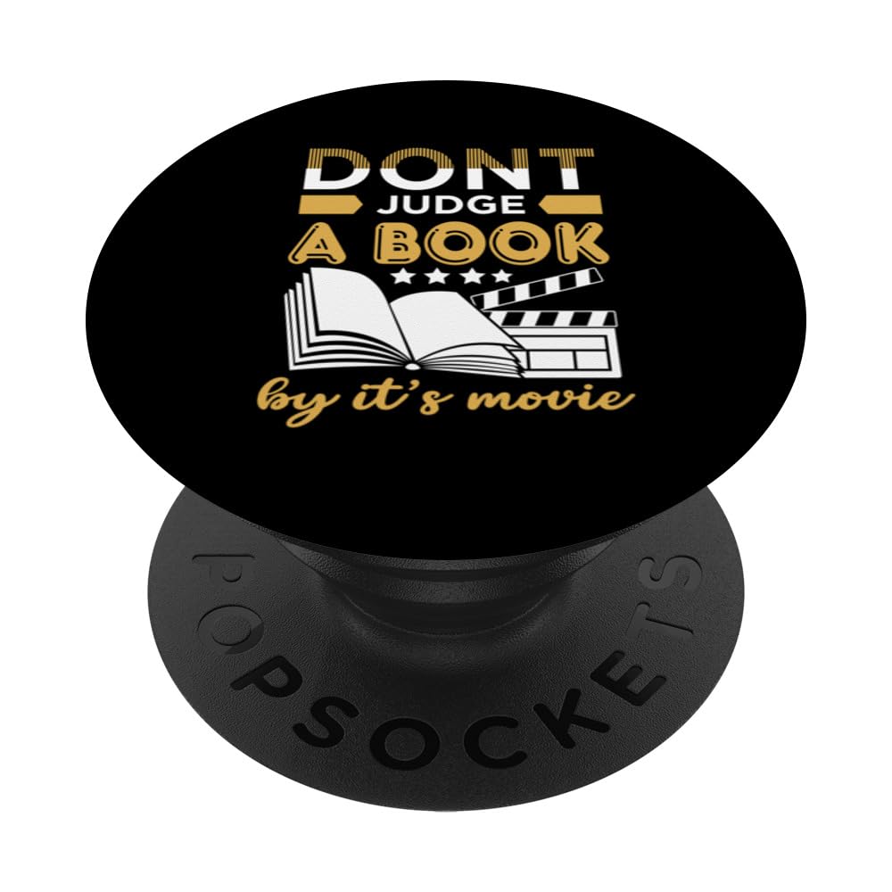 Don't Judge A Book By It's Movie PopSockets Swappable PopGrip