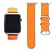 For Apple Watch Band,ViCRiOR 42mm Woven Nylon NATO iWatch Band Replacement Strap with Adapters for Apple Watch 42mm Series 3, Series 2 and Series 1,Orange
