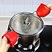 GIWOX 2pc Silicone Pinch Mitts Heat Resistance Hot Handle Holder Cooking Nonslip Grip Frozen Ice for Home, Kitchen & Barbecue