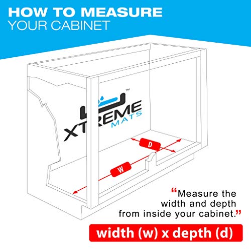 Xtreme Mats Waterproof Under Sink Mat for Kitchen & Laundry