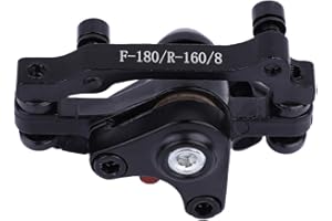 Disc Brake Caliper for Bikes, Mechanical Disc Brake Front Rear Adapter BB8 (F180R160)