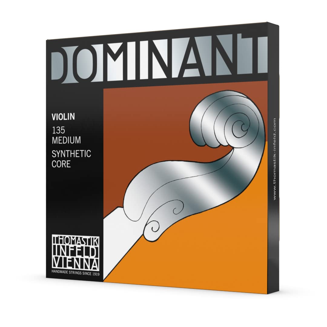 Thomastik-Infeld- Dominant - 130 - E Single String - Violin - 3/4 Steel Core, Aluminium Wound - Tension 6.4kg/14.1lbs