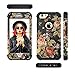 Digital Hutty 3 in 1 Shockproof Heavy Duty Full-Body Protective Cover for Apple iPhone 6,iPhone 6S Flower