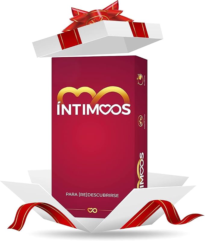 INTIMOOS - El Juego para Parejas - Regalo para Mujer, Hombre, Novia y Novio - Regalo Aniversario y San Valentín (el paquete puede variar)