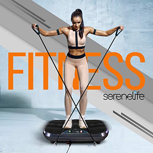 SereneLife Standing 3D Vibration Board Exercise Machine Whole Body