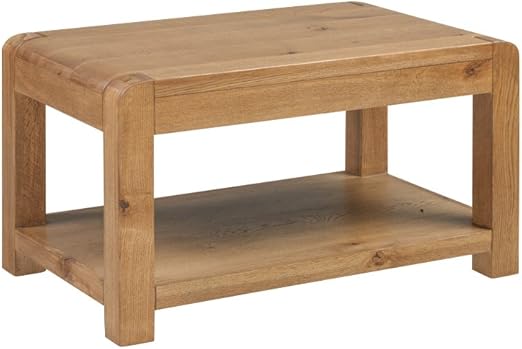 The One Caprice Couchtisch Eiche Massiv Couchtisch Eiche Massiv 6403 Finish Eiche Rustikal Wohnzimmer Mobel Amazon De Kuche Haushalt