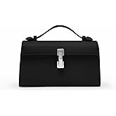 Clutch Purses for Women - Small Purse Top Handle - Evening Bag - Adjustable Crossbody Handbag - Trendy PU Leather