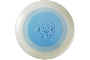 Planet Dog Orbee-Tuff Zoom Flyer Disc Glow-in-The-Dark Dog Fetch Toy, Large