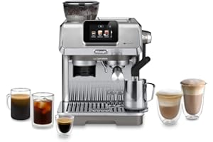 De'Longhi La Specialista Touch Espresso Machine with Grinder & Milk Frother – Cold Brew & Iced Coffee Maker, Burr Grinder, 10 Drink Presets, Compact Bean to Cup, Award-Winning Italian Design