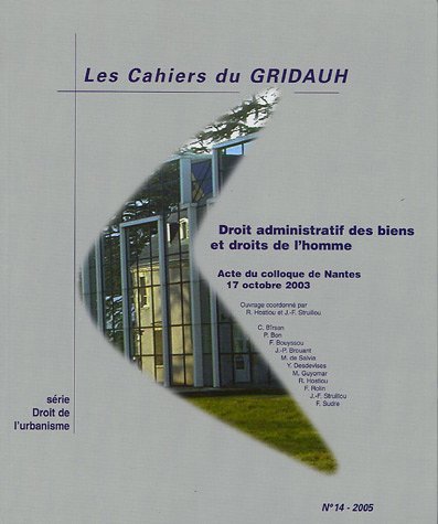Droit administratif des biens et droits de l'homme