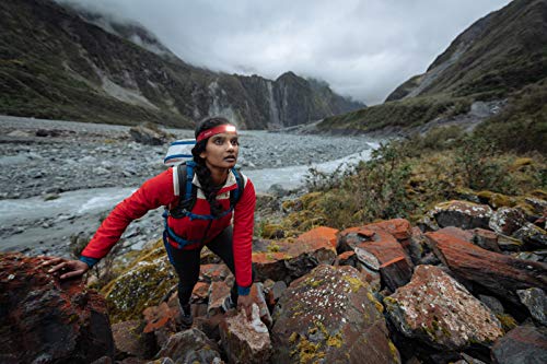 BioLite HeadLamp 330 Lumen No-Bounce Rechargeable Head Light Ember Red