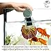 Aquarium Clip -- Ideal for Feeding Grazing Fishes - Holds Veggies, Seaweed Sheets, Betta Bed, Feeding Accessories - Plastic, No Metal Parts - 100% Fish Safe - Includes Strong Suction Cup with Lock