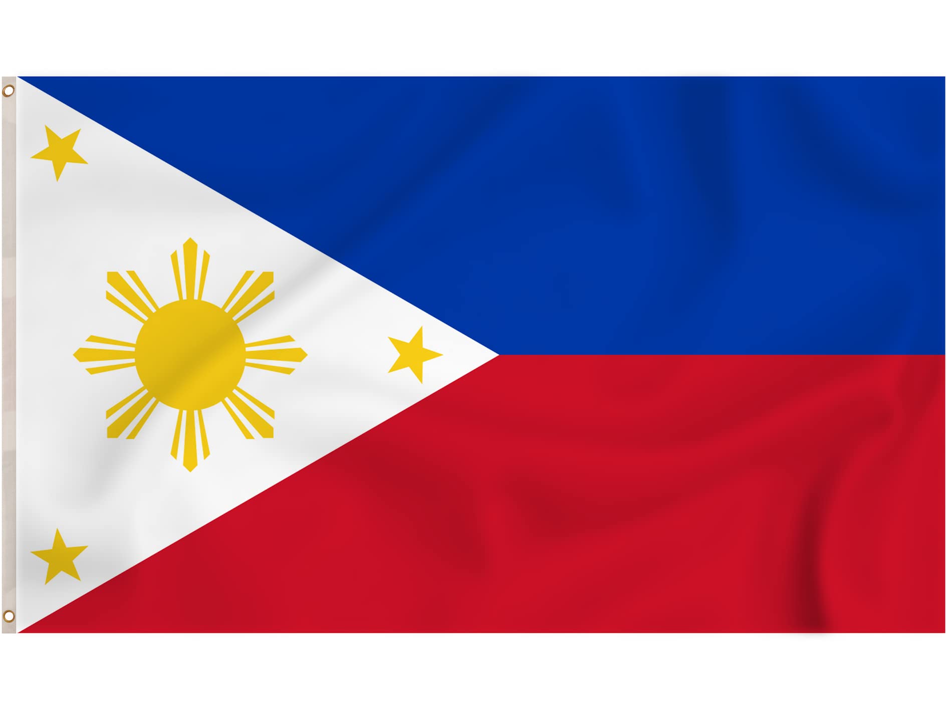 Storm&Lighthouse Philippines Flag 5ft x 3ft with Eyelets