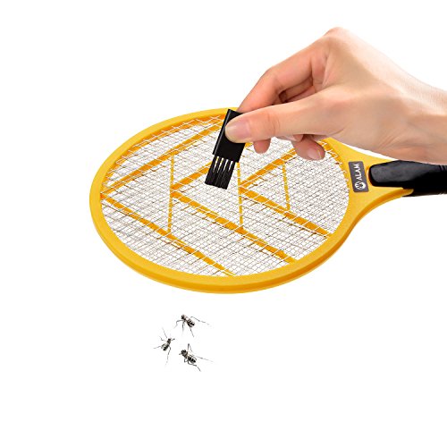 ALAM Electric Bug Zapper Fly Swatter Handheld Racket, Indoor & Outdoor