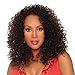 Vivica A. Fox HW-KARA-V Synthetic Fiber, 3/4 Half Wig in Color 1B