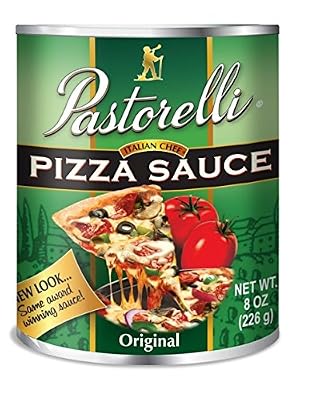 Pastorelli Pizza Sauce Italian Chef, Original, 8-Ounce (Pack of 12)