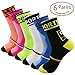 Yijiujiuer 6 Pack Men's Cycling Socks Sports Running Socks for Size 6-11