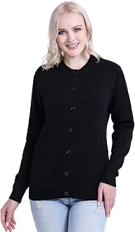 SMILING PINKER Womens Cardigan Sweater 