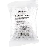 Waxness Sensi Clear Pure Hard Wax Sample Size 3.5 oz (100 g) &ndash; Rosin-Free Stripless Clear Hard Wax with Neuro-Active Comfort Complex for Face &amp; Body &ndash; Made in Italy