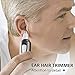 2019 NEWEST Nose Hair Trimmer for Men and Women - Professional Electric Nose and Ear Hair Trimmers/Clippers Removal, Painless Eyebrow Trimming, IPX7 Waterproof, Vortex Cleaning System,Battery-Operated