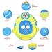 Peradix Baby Pool Float with Canopy, Inflatable Baby Swimming Ring with Removable Sun Protection Shade, Whale Toddler Floaties Water Infant Swim Float Toys