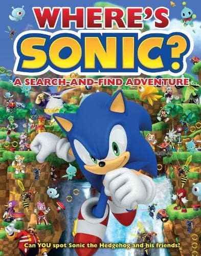 Where's Sonic ?: A Sonic the Hedgehog Search-and-find Adventure