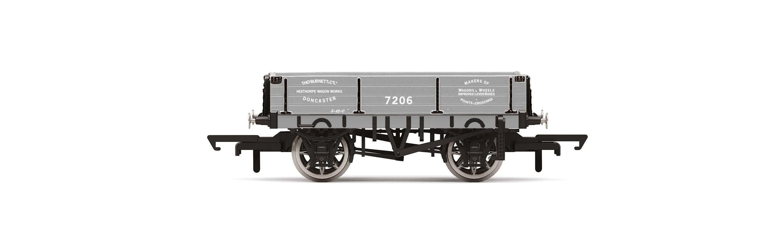 Hornby 3 Plank Wagon, T. Burnett - Era 3. Wagons & Wagon Packs.