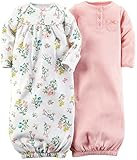 Carter's Baby Girls' 2 Pack Floral Gowns (Baby)
