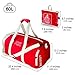 travel inspira Foldable Duffel Travel Duffle Bag Collapsible Packable Lightweight Sport Gym Bag