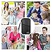 Fireproof Family Travel Itinerary Passport Holder Wallet Travel Accessories RFID Blocking Document Organizer Case with Strap for Women & Men