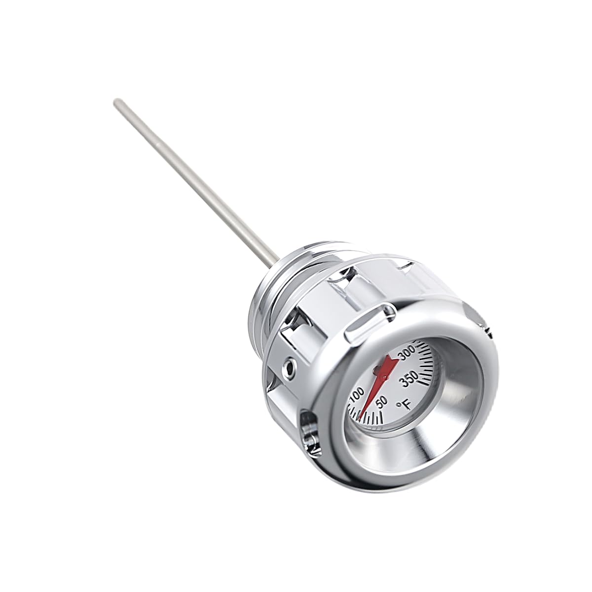 Photo 1 of Oil Temperature Dipstick Compatible for Harley 2017-2025 Touring Street Road Glide FLTRX FLHX (Chrome)