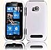 White Hard Case Cover for Nokia Lumia 710