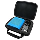 co2CREA(TM) for Bose Soundlink Color Wireless Bluetooth Speaker Semi-Hard EVA Carrying Travel Storage Case Bag (Storage Case Black)