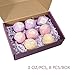 OLAXER 8 Bath Bombs Gift Set, Floral Essential Oils Natural Ingredients Bath Bombs Kit, Great Gift for Men and Women