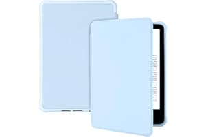 KARFUN 6" Kindle Case Only for All-New Kindle (11th Generation-2022 Release), Slim Lightweight Shell Cover with Auto Wake/Sleep for 6" Kindle 2022 11th Gen E-Reader (NOT Fit Kindle Paperwhite or Oasis)(Blue)