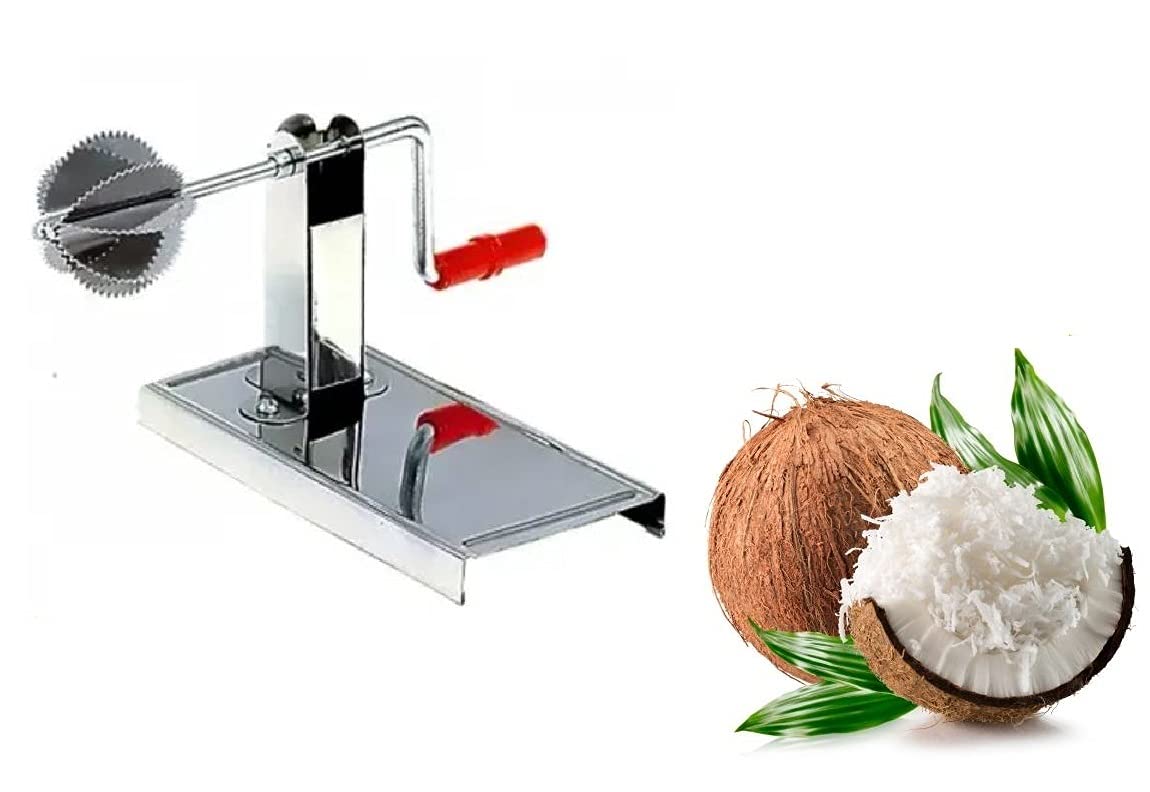 Buy GOLDFINCH Latest Stainless Steel Coconut Scraper, Coconut Grater Machine, Coconut Crusher