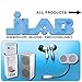 JLab Audio JBuds Hi-Fi Noise-Reducing Ear Buds, GUARANTEED FOR LIFE - White