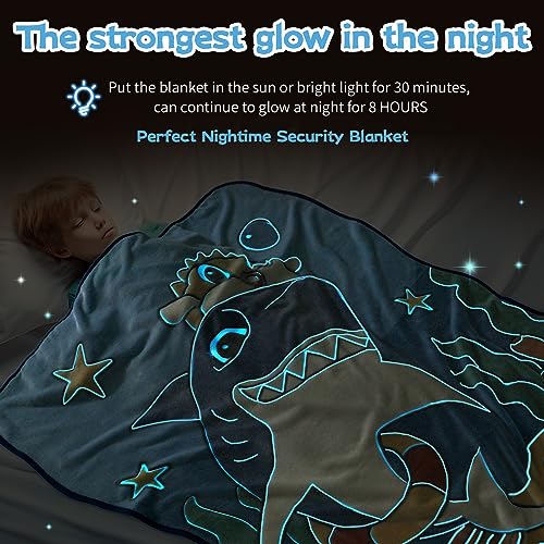 Glow in The Dark Unicorn Blanket, Unicorn Gifts for