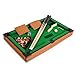 Virhuck Mini Table Top Pool Table Game Billiard Table Set with Balls, Cue, Chalk, Billiard Table