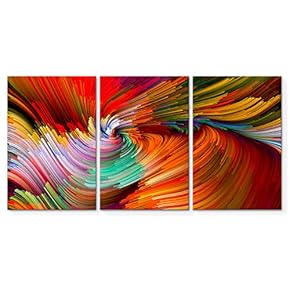 3 Piece Canvas Wall Art for Living Room Bedroom Home Artwork Gorgeous Petard Paintings Ready to Hang - 16"x24" x 3 Panels