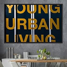 signwin Framed Canvas Wall Art Pressed Quotes 3D Chic Inspirational Multicolor Pop Art Quotes Typography Ultra Whimsical - 16x24 inches