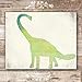 Dinosaur Bedroom Wall Art Prints (Set of 4) - Unframed - 8x10s | Fun and Educational Prehistoric Decor for Kids' Room | Wall Decor for Boys and Girls Bedrooms or Nurseries | Bathroom Wall Decor