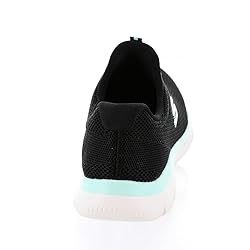 Skechers Summits-Cool Classic Black/Turquoise 8.5 C